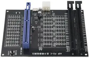 AGP PCI-E X16 Dual-Purpose Socket Tester Display Image Video Card Checker Tester Graphics Card Diagnostic Tool