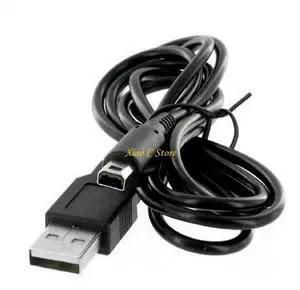 Portable Travel Charging Cable Cord for 3DS XL/LL Portable Handheld Game Console USB Power Wire Support Data Transfer