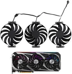 95MM T129215SU Cooling Fan Replacement for ASUS ROG Strix GeForce RTX 3060 Ti 3070 3080 3090 Ti Graphics Video Card CF1010U12S T129215BU (Fan-A)