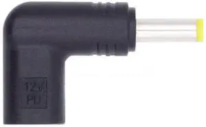 JAENFONG USB 3.1 Type C USB-C Female to DC 12V 4.0x1.7mm Plug Adapter PD Emulator Trigger 90 Degree Angled