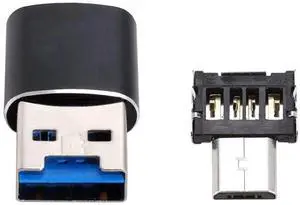 JAENFONG USB 3.0 to Micro SD SDXC TF Card Reader with Micro USB 5pin OTG Adapter for Tablet/Cell Phone JAENFONG USB 3.0 to Micro SD SDXC TF Card Reader with Micro USB 5pin OTG Adapter for Tablet/Cell Phone