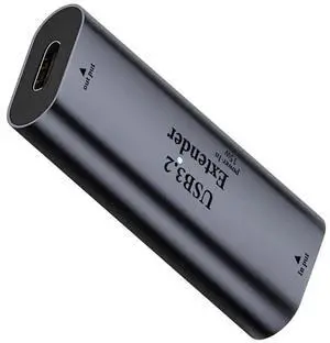 JAENFONG 5Gbps USB 3.0 Type-A Female Host to Type-C Female Active Repeater Extender Signal Amplifier Adapter with Chipset for Printer Camera Computer