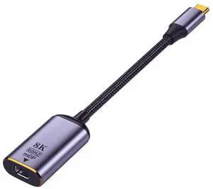 JAENFONG USB4 USB-C Type-C Source to Mini Displayport Mini-DP Female Cable Display 8K 60HZ UHD 4K Monitor Displays