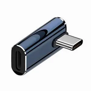 JAENFONG Type C USB-C Male to 8P Female Fast Charging 27W Power 480Mbps Data Adapter Low Profile Angled Compatible with iPhone 15 & Android & Tablet JAENFONG Type C USB-C Male to 8P Female Fast Charging 27W Power 480Mbps Data Adapter Low Profile Angled Compatible with iPhone 15 & Android & Tablet