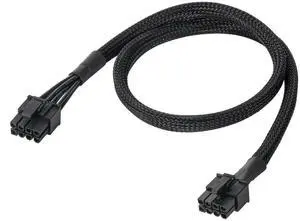 JAENFONG PCIE Cable for Seasonic, PSU 8 pin Male to Dual PCIe 8pin (6+2) Male Power Supply for Seasonic Modular Power Supply (65cm) JAENFONG PCIE Cable for Seasonic, PSU 8 pin Male to Dual PCIe 8pin (6+2) Male Power Supply for Seasonic Modular Power Supply (65cm)