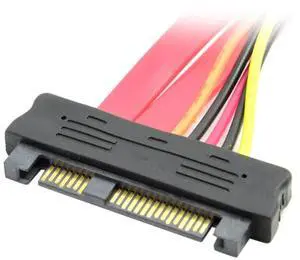 JAENFONG SAS Cable SFF-8482 SAS 29 Pin to 29Pin Male to Female Extension Hard Disk Drive Raid Cable JAENFONG SAS Cable SFF-8482 SAS 29 Pin to 29Pin Male to Female Extension Hard Disk Drive Raid Cable