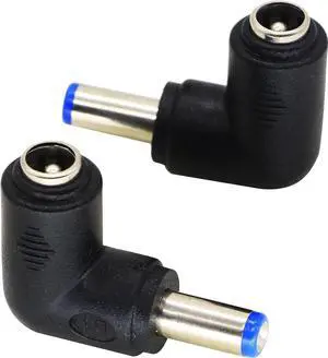 JAENFONG 90 Degree Angle DC5.5x2.1mm Male to Female Adapter 5 Volt DC Barrel Power Jack Charging Cable Connector for Tablet (DC5.5x2.1mm)(2pack) JAENFONG 90 Degree Angle DC5.5x2.1mm Male to Female Adapter 5 Volt DC Barrel Power Jack Charging Cable Connector for Tablet (DC5.5x2.1mm)(2pack)