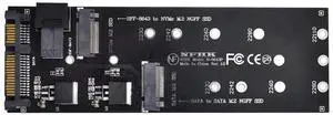 JAENFONG SFF-8643 to U2 Kit NGFF M-Key to HD Mini SAS NVME PCIe SSD SATA Adapter for Motherboard JAENFONG SFF-8643 to U2 Kit NGFF M-Key to HD Mini SAS NVME PCIe SSD SATA Adapter for Motherboard