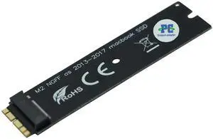 JAENFONG NGFF M.2 nVME SSD Adapter Card for Upgrade 2013-2015 Year Macs(Not Fit Early 2013 MacBook Pro)