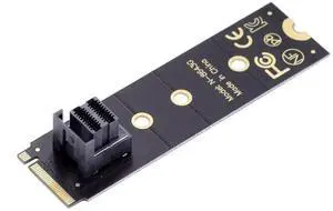 JAENFONG 22x80mm U.2 Kit SFF-8639 NVME PCIe4.0 SSD Adapter for Mainboard SSD 750 p3600 p3700 M.2 SFF-8643 Mini SAS HD