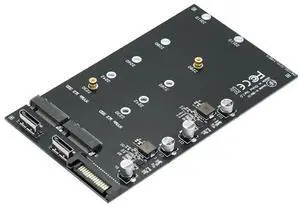 JAENFONG Dual Oculink SFF-8612 SFF-8611 to NVME M.2 NGFF M-Key PCIe SSD 2280 22110mm Adapter    Extension Card for Mainboard
