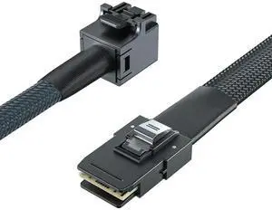 JAENFONG SFF-8643 to SFF-8087 Mini SAS HD Cable, SAS 3.0 to 2.0, Compatible with RAID Controllers, Servers, Backplanes and Hosts, 100-Ohm, 1-m(3.3ft) JAENFONG SFF-8643 to SFF-8087 Mini SAS HD Cable, SAS 3.0 to 2.0, Compatible with RAID Controllers, Servers, Backplanes and Hosts, 100-Ohm, 1-m(3.3ft)