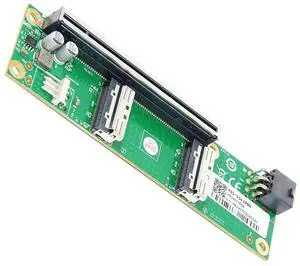 JAENFONG Dual MCIO 8i Mini Cool Edge IO SFF-TA-1016 to 16x PCI-Express PCIE5.0 VROC Adapter for Mainboard SSD Graphics Card