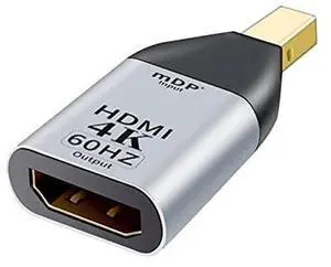 JAENFONG Mini DisplayPort DP Source to HDMI Sink Displays 4K@60hz Ultra HD Converter Adapter for Laptop Mac JAENFONG Mini DisplayPort DP Source to HDMI Sink Displays 4K@60hz Ultra HD Converter Adapter for Laptop Mac