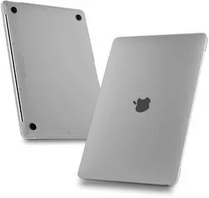 MEEgoodo for MacBook Air 13 inch Case 2021 2020 2019 2018 Release, Cover Fit Model A2337 M1 A2179 A1932, Flexible Plastic Case for Laptop, Hard Shell with TPU Keyboard Cover & OTG Adapter,Deep Gray