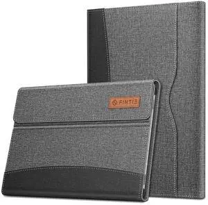 Fintie Case for Samsung Galaxy Tab S6 10.5" 2019 (Model SM-T860/T865/T867), [Supports S Pen Wireless Charging] Multiple Angle Portfolio Business Cover with Pocket Auto Sleep/Wake, Gray