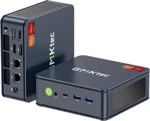 GMKtec Mini Gaming PC AMD Ryzen 7 7840HS 1TB PCIe4.0 SSD 16GB DDR5 Desktop Computers USB4.0, Dual NIC LAN 2.5Gbps/ HDMI, DP/USB-C4.0, WiFi 6E, BT 5.2 Nucbox K6