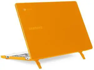 mCover Case Compatible for 2020~2022 11.6" Samsung Chromebook 4 XE310XBA Series Laptop Computers ONLY (NOT Fitting Any Other Samsung Models) - Orange