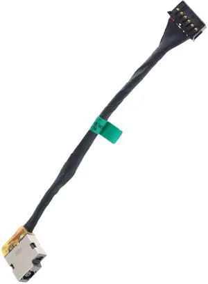 Deal4GO 200W 12-pin DC-in Power Jack Cable AC Charging Port L89400-S95 Replacement for H P Omen 6 15-EK 15-EN 15-EK0013DX 15-EN0023DX