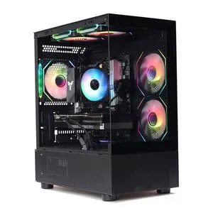 MXZ Intel Core i7 13700F 5.2GHz,GeForce RTX 5060, Gaming PC 16GB*2 DDR5 6000MHz, M.2 SSD 1T, B760, 6RGB Fans,Windows 11 Pro, Gamer Desktop Computer(I7 13700F| RTX 5060)