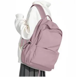 UPPACK Backpack For Women Men School Aesthetic Lightweight College Backpack for Boys Girls Book Bag Casual Daypack Laptop Gym Backpacks Purple
