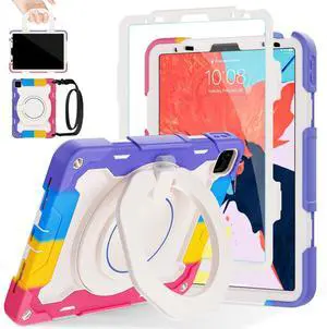 ROISKIN for iPad Pro 11 Case 4th 3rd 2nd 1st Generation (2022 2021 2020 2018) with Screen Protector for Boys[15ft Drop Protection] iPad Air Case 5th 4th Gen (2022 2020) 10.9 inch with 360 Stand