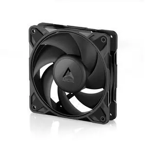 ARCTIC P12 Pro PST CO - Powerful Premium Fan for Continuous Operation, 120 mm PWM Fan with Y-Cable Splitter, 400-3000 RPM, 0 RPM <5% PWM, Dual Ball Bearing, 4-Pin - Black