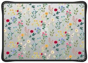 CASETiFY Impact MacBook Air 13.6" (M2-M4) Case [Cushioned Impact Corners/Scratch-Resistant/Anti-Slip Grip] - Spring Botanicals 2 - Clear Black