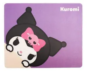 Kuromi's Peek-a-Boo Rectangular Smooth Mouse Pad - Officially Licensed Product