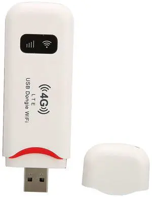 4G LTE USB Modem, Portable Router Mobile Internet Devices for Home Travel Office, Mobile Hotspot Network Router with SIM Card Slot, Support 10 Devices