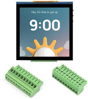 Waveshare ESP32-S3 4inch Display Development Board, 480×480, 32-Bit LX7 Dual-Core Processor, Up to 240MHz Frequency, Supports WiFi & Bluetooth, with Onboard Antenna