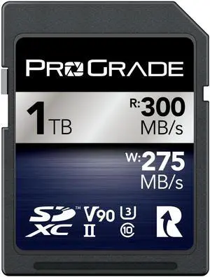 ProGrade Digital SDXC UHS-II V90 Iridium Memory Card (1TB)