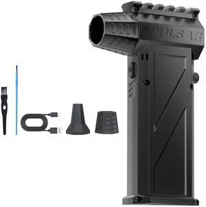 Compressed Air Duster, 140000RPM Super Power Cordless Electric Air Duster, Rechargeable Air Blower Desk Cleaning Kit for Computer Keyboard Home Car Outdoor Dust Removal