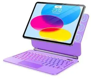 for iPad 11th (A16) & 10th Generation Case with Keyboard  Magic-Style Magnetic -Ultra-Slim Protective Case- Backlight -Multi-Touch Trackpad Keyboard Case for iPad 11 inch 2025&10th Gen 10.9 inch