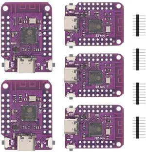 YEJMKJ 5pcs ESP32 S2 Mini V1.0.0 WiFi Board Based ESP32-S2FN4R2 ESP32-S2 4MB Flash 2MB PSRAM Type-C USB Connect Mini Module for MicroPython