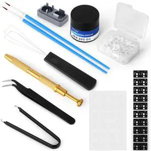 YIMAGUJRX RUNJRX Keyboard Lube Kit JRX 205G0 0.53oz/15g,Keyboard Switch Pad for PCB,Switch Film for MX Kailh Gateron Switch,Keyboard Tools with Keycap Puller