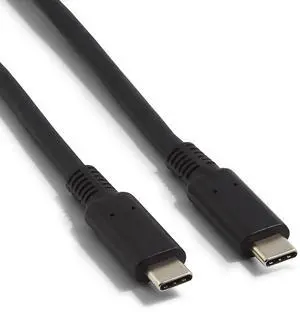 NXT Technologies Reversible USB-C Cable, 3 Ft, Black