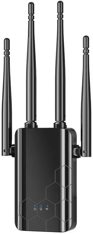 2025 WiFi Extender Signal Booster, Covers up to 9000sq.ft and 69+ Devices, Wireless WiFi Repeater with Ethernet Port, Intelligent Signal Amplifier for Home/Office, Seamless Roaming, 4K Streaming