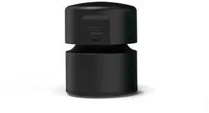 ODISTAR Desktop Vacuum Cleaner,Mini Table dust Sweeper Energy Saving with auto Power-Off Function,High Endurance up to 400 mins,Cordless&360º Rotatable Design for Keyboard/Home/Office (Black)