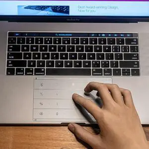The Nums Smart Numeric Keyboard for MacBook Air 13'' (2020-2024 M3/M2) A2681,Touchpad Protector2-in-1 Touchpad with Numeric Keypad
