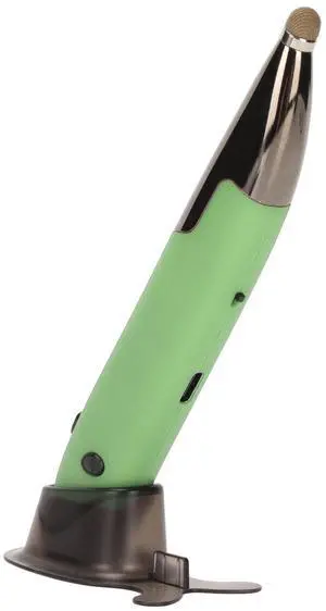 Wireless Pocket Pen Mouse, Lychee Ergonomic 2-in-1 Adjustable Handwriting Mouse with Function, 800/1200/1600 DPI, for PC Laptop (Green)