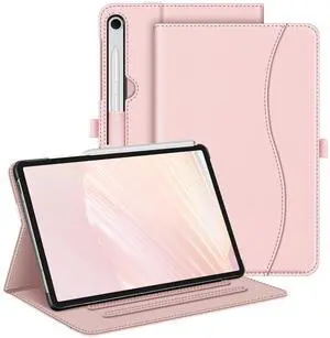 Fintie Case for Samsung Galaxy Tab S10 Lite/ S10 FE/ S9 FE 5G 10.9 Inch/Tab S9 11 Inch with S Pen Holder, Multi-Angle Viewing Protective Cover with Pocket, Auto Sleep/Wake, Rose Gold Fintie Case for Samsung Galaxy Tab S10 Lite/ S10 FE/ S9 FE 5G 10.9 Inch/Tab S9 11 Inch with S Pen Holder, Multi-Angle Viewing Protective Cover with Pocket, Auto Sleep/Wake, Rose Gold