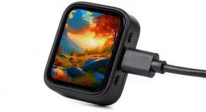 ESP32-S3 1.8inch AMOLED Touch Screen Development Board, 368×448 16.7M Color Display, 32-bit LX7 Dual-core Processor, Support 2.4GHz Wi-Fi and BLE-5, Onboard 6-Axis IMU, RTC, Audio Codec, etc.