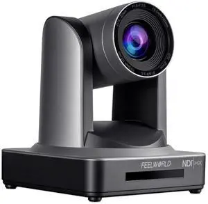 FEELWORLD NDI20X PTZ Camera Simultaneous 3G SDI HDMI NDI IP Live Streaming with 20X Optical Zoom 1080P 60fps PoE for Church Streaming Video Confrence