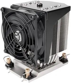 SilverStone Technology XE04-4189 Black Fan Shroud 4U Server/Workstation CPU Cooler for LGA 4189, SST-XE04-4189B