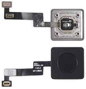 ICTION New Touch ID Power ON/Off Button Replacement 821-03283-A for MacBook Pro 14" M1 M2 M3 M4 A2442 A2779 A2918 A2992 A3112 A3405 A3185 Power Button 2021-2025Year