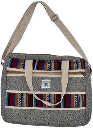 Himalayan Hemp Laptop Bag (Gray)