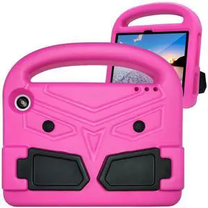 All-New 2022 Fire 7 Kids Case - Dteck Lightweight Shockproof Handle Stand Case for Kindle Fire 7 Inch Tablet, Pink