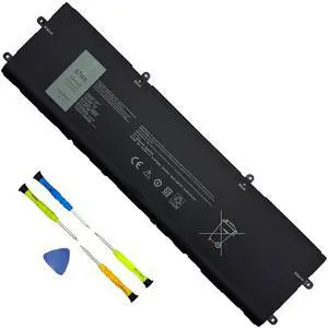 DWVRR Laptop Battery Replacement for Dell Alienware x15 R1 Alienware x15 R2 Alienware x17 R1 Alienware x17 R2 Inspiron 16 7620 2-in-1 Series Notebook 0017GN 0NR6MH 817GN 11.4V 87Wh 7250mAh 6-Cell