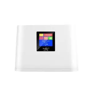 HOSAYA 4G LTE SIM Card WiFi Router Color LCD Display 10 WiFi Users RJ45 WAN LAN CPE Wireless Router